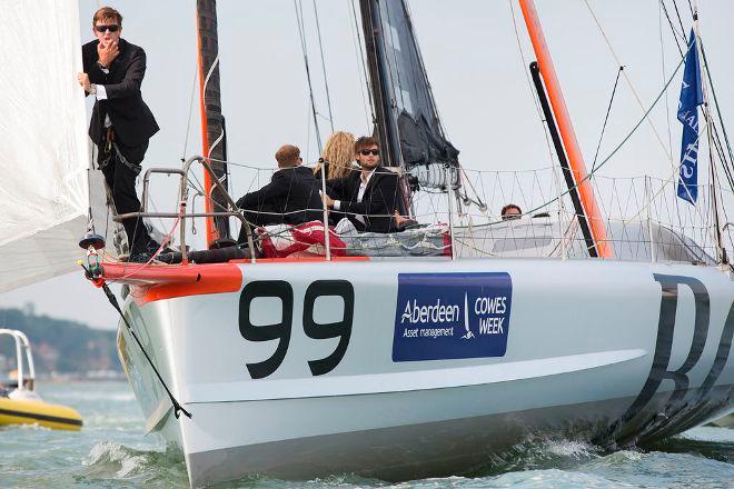 English actor Douglas Booth joins Hugo Boss for the Artemis Challenge - 2015 AAM Cowes Week – Artemis Challenge © Lloyd Images